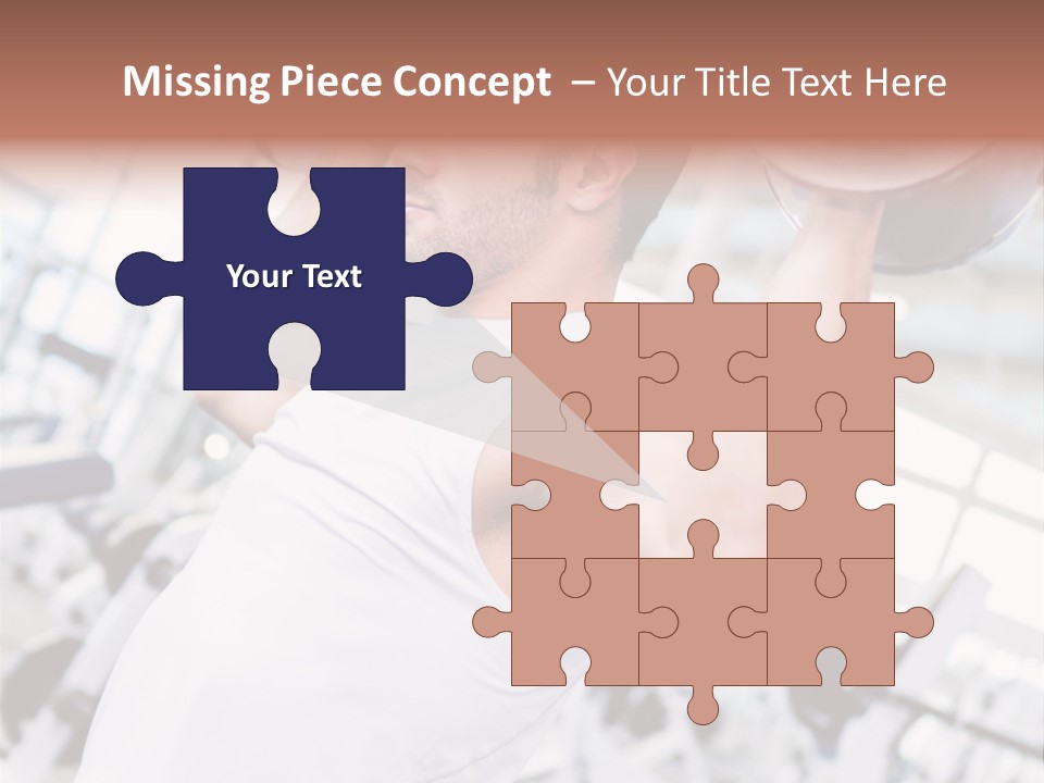 Strength Fitness Strong PowerPoint Template