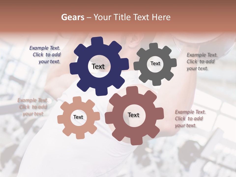 Strength Fitness Strong PowerPoint Template