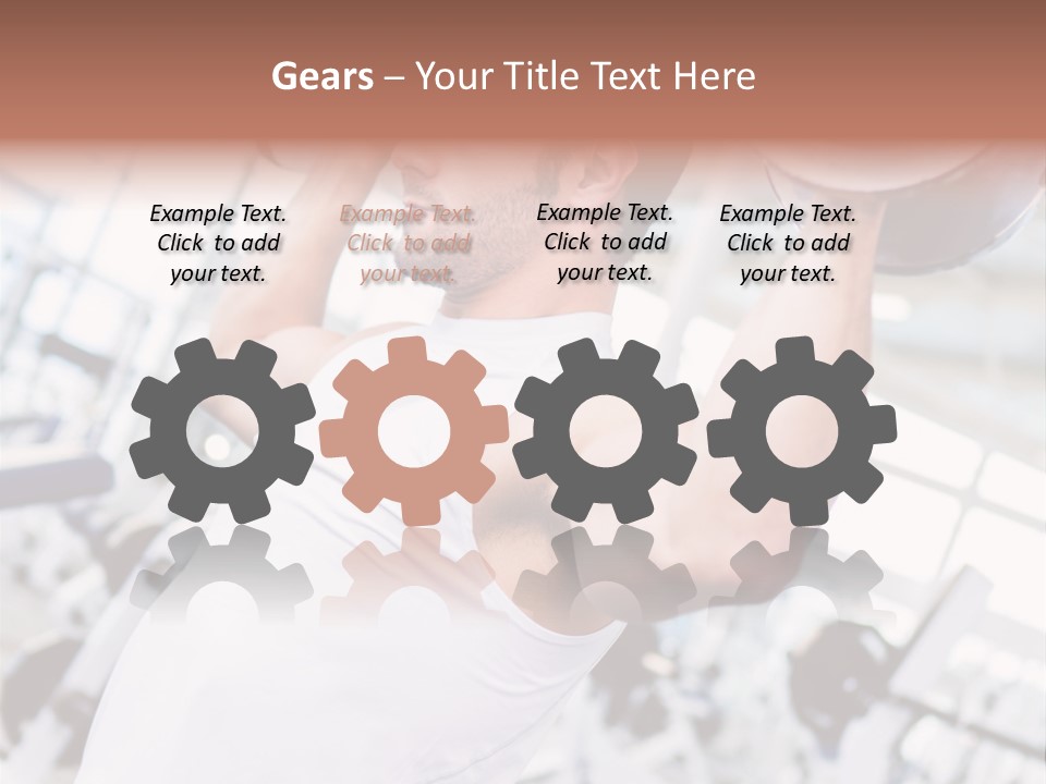 Strength Fitness Strong PowerPoint Template