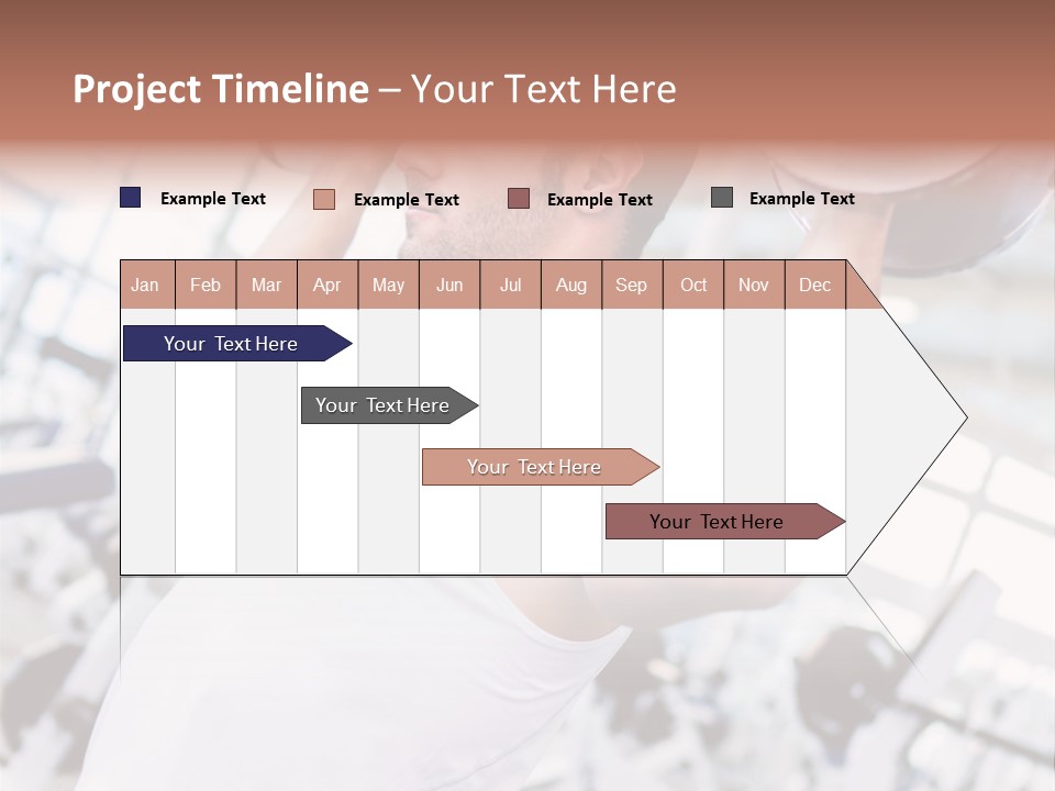 Strength Fitness Strong PowerPoint Template