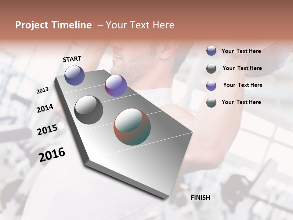 Strength Fitness Strong PowerPoint Template