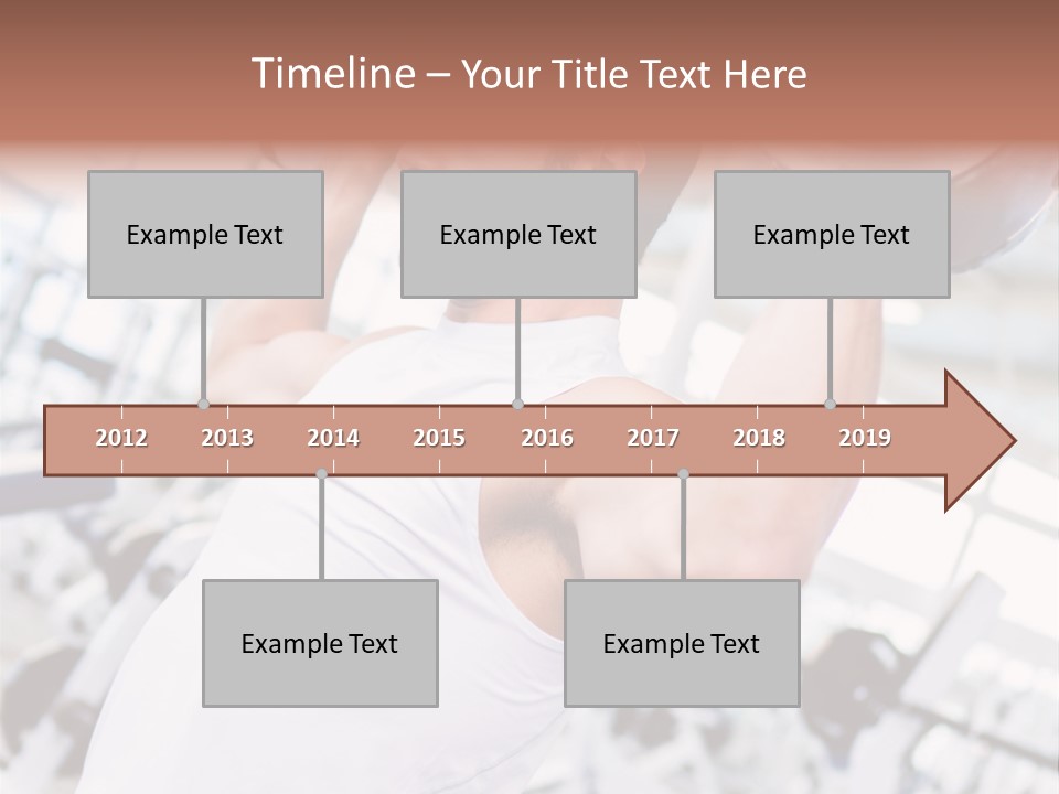 Strength Fitness Strong PowerPoint Template