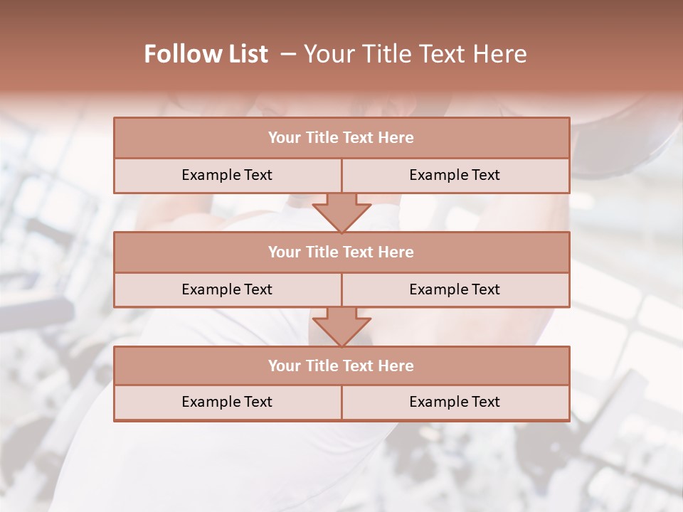 Strength Fitness Strong PowerPoint Template