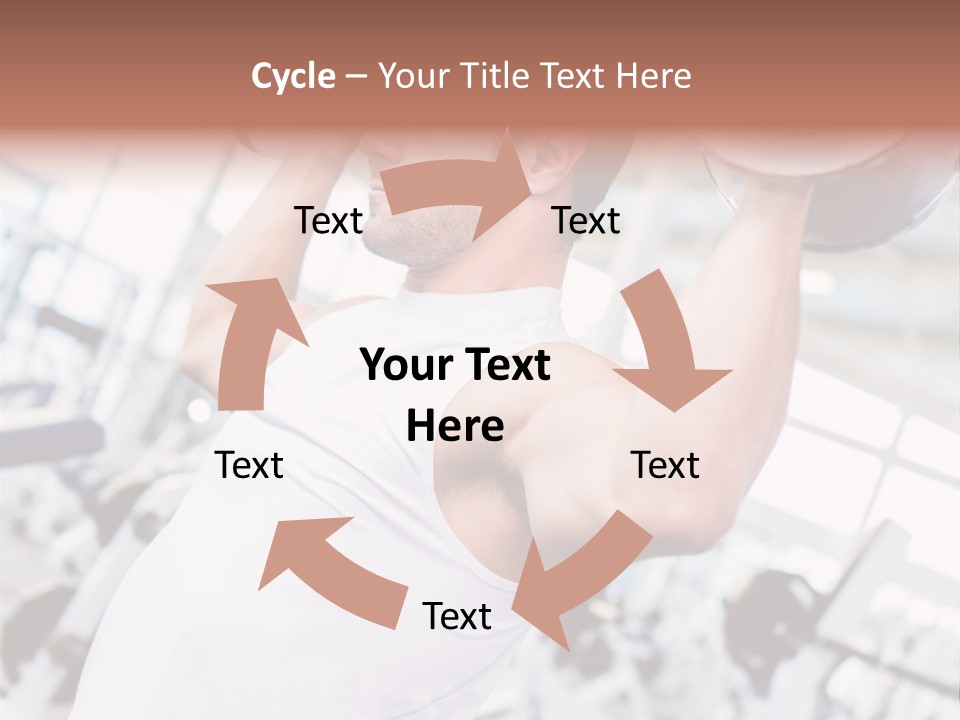 Strength Fitness Strong PowerPoint Template