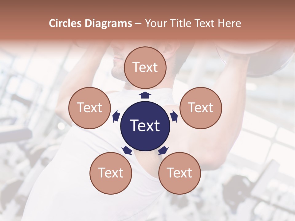 Strength Fitness Strong PowerPoint Template