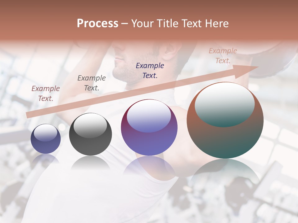 Strength Fitness Strong PowerPoint Template