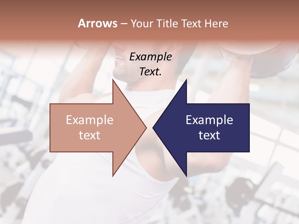Strength Fitness Strong PowerPoint Template