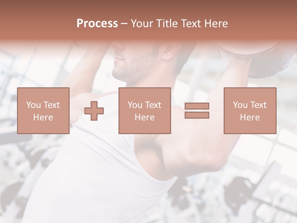 Strength Fitness Strong PowerPoint Template