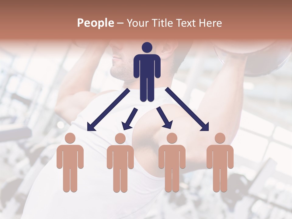 Strength Fitness Strong PowerPoint Template