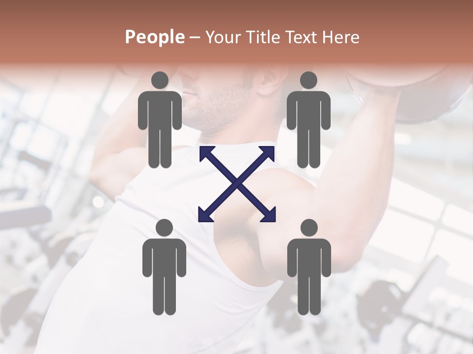 Strength Fitness Strong PowerPoint Template