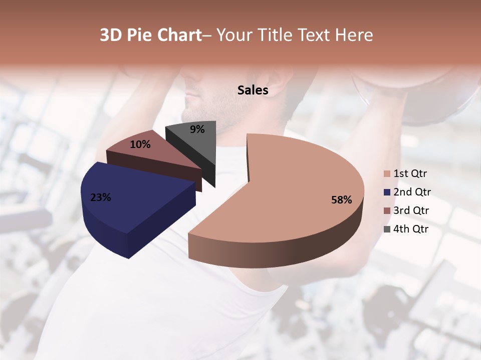 Strength Fitness Strong PowerPoint Template
