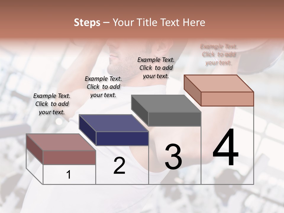 Strength Fitness Strong PowerPoint Template