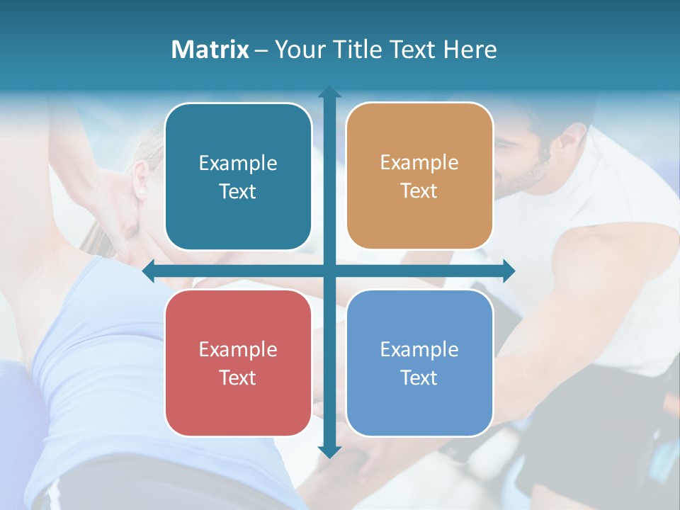 Couple Hispanic Abdominals PowerPoint Template