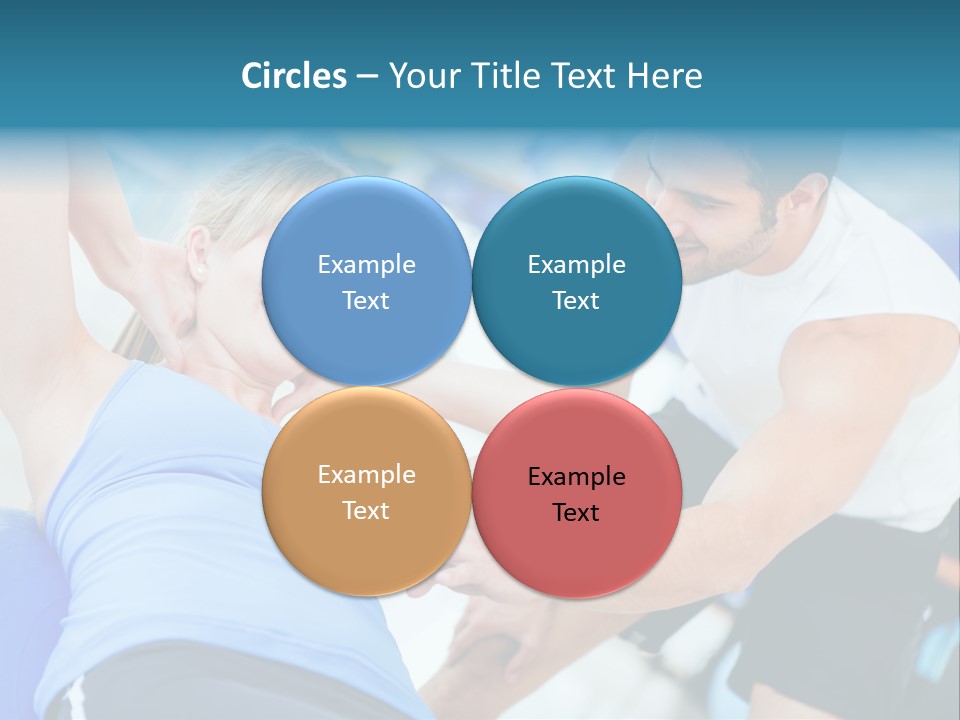 Couple Hispanic Abdominals PowerPoint Template