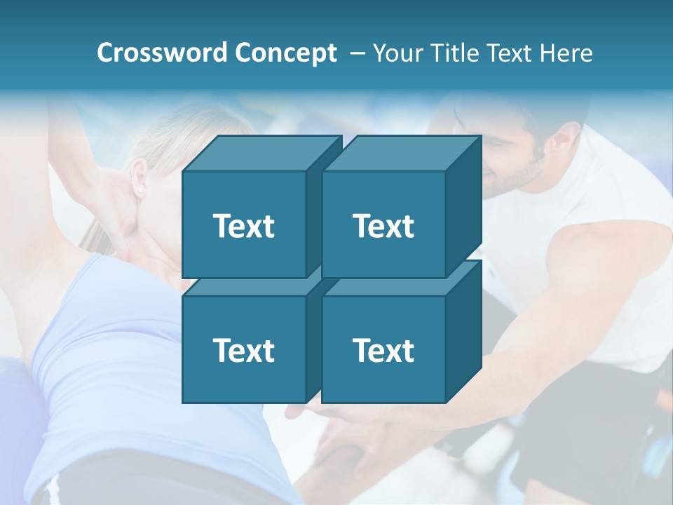 Couple Hispanic Abdominals PowerPoint Template