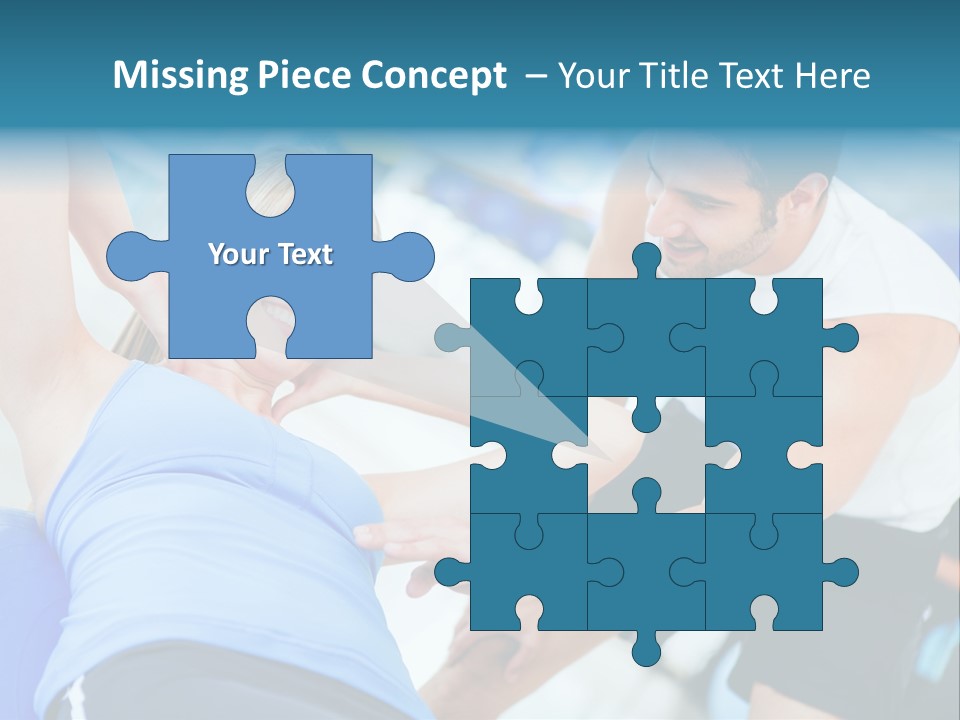 Couple Hispanic Abdominals PowerPoint Template