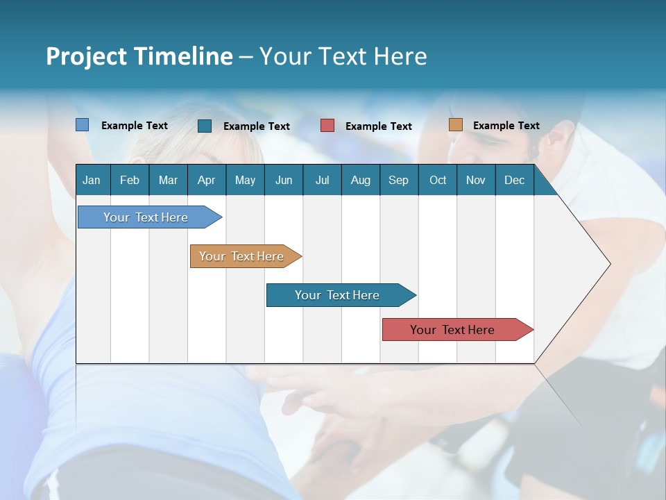 Couple Hispanic Abdominals PowerPoint Template