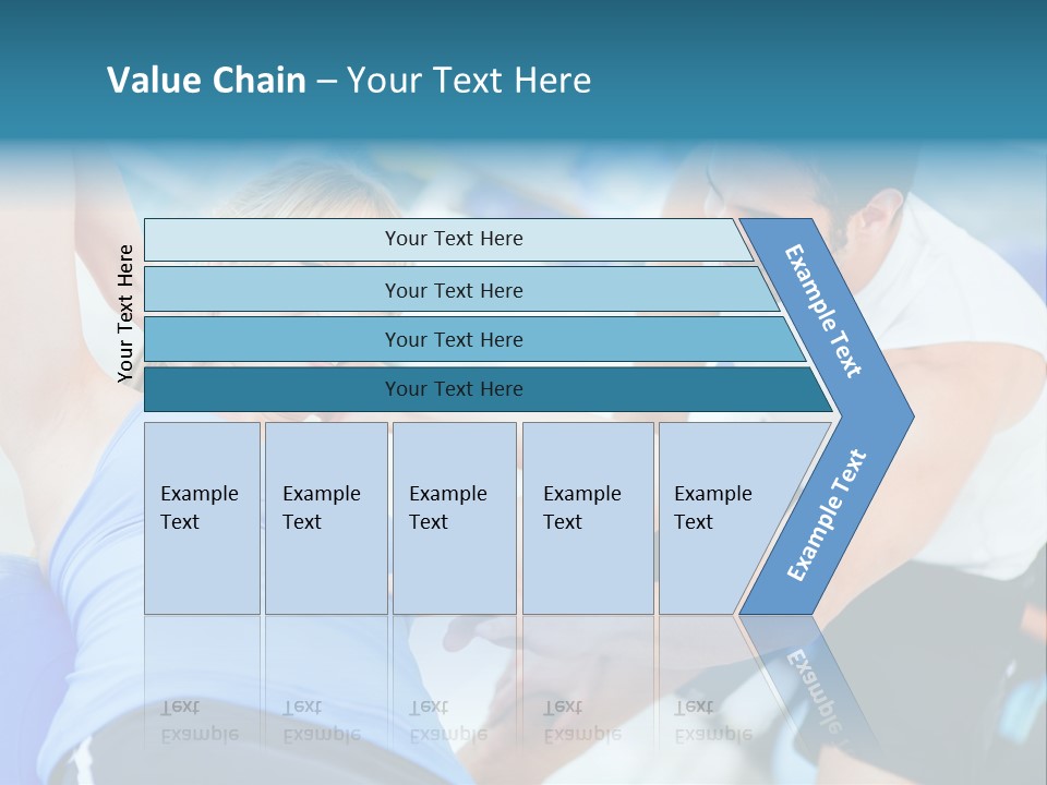 Couple Hispanic Abdominals PowerPoint Template