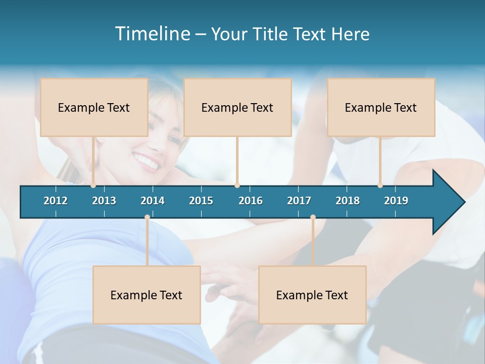 Couple Hispanic Abdominals PowerPoint Template