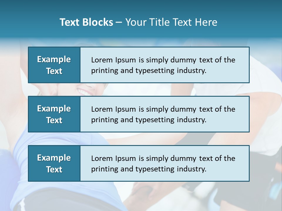 Couple Hispanic Abdominals PowerPoint Template