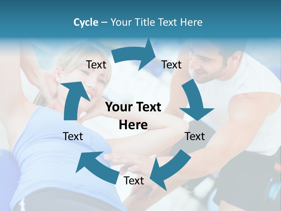 Couple Hispanic Abdominals PowerPoint Template