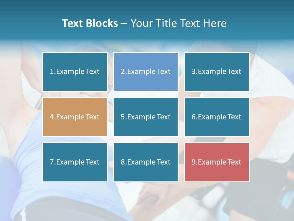 Couple Hispanic Abdominals PowerPoint Template