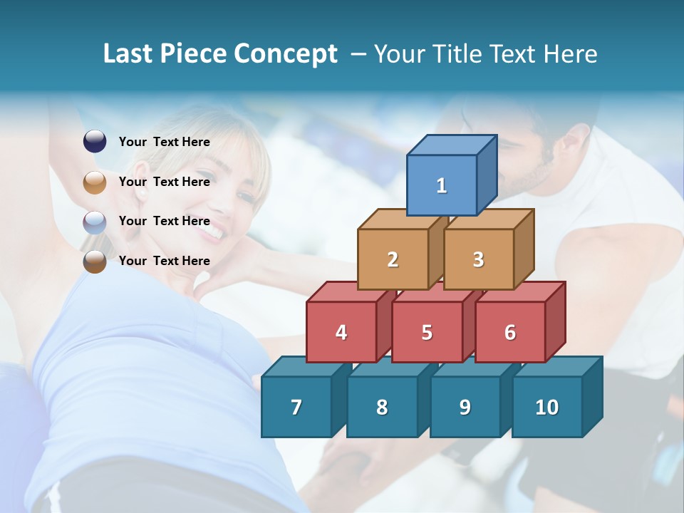 Couple Hispanic Abdominals PowerPoint Template