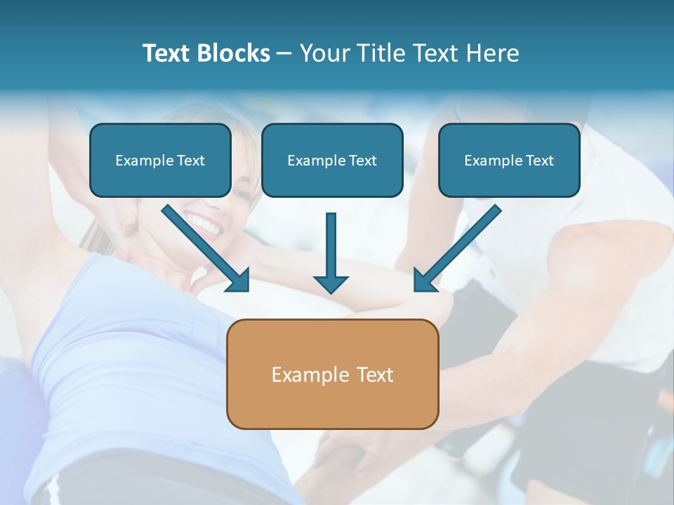 Couple Hispanic Abdominals PowerPoint Template