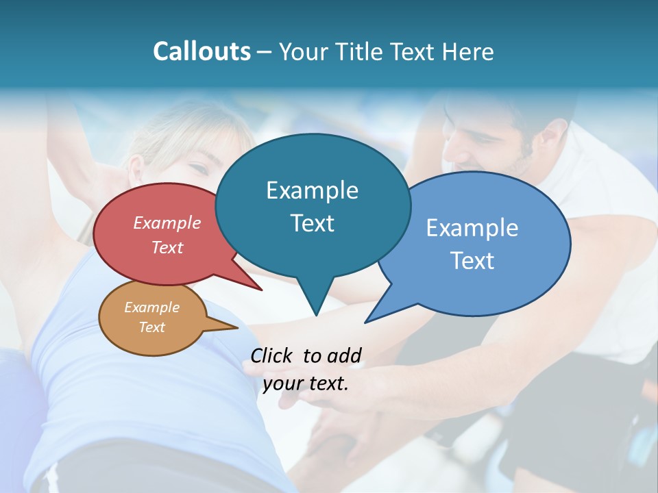 Couple Hispanic Abdominals PowerPoint Template