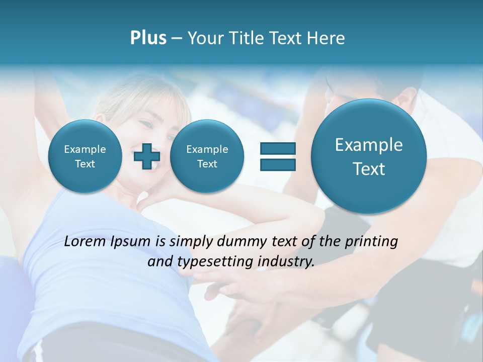 Couple Hispanic Abdominals PowerPoint Template