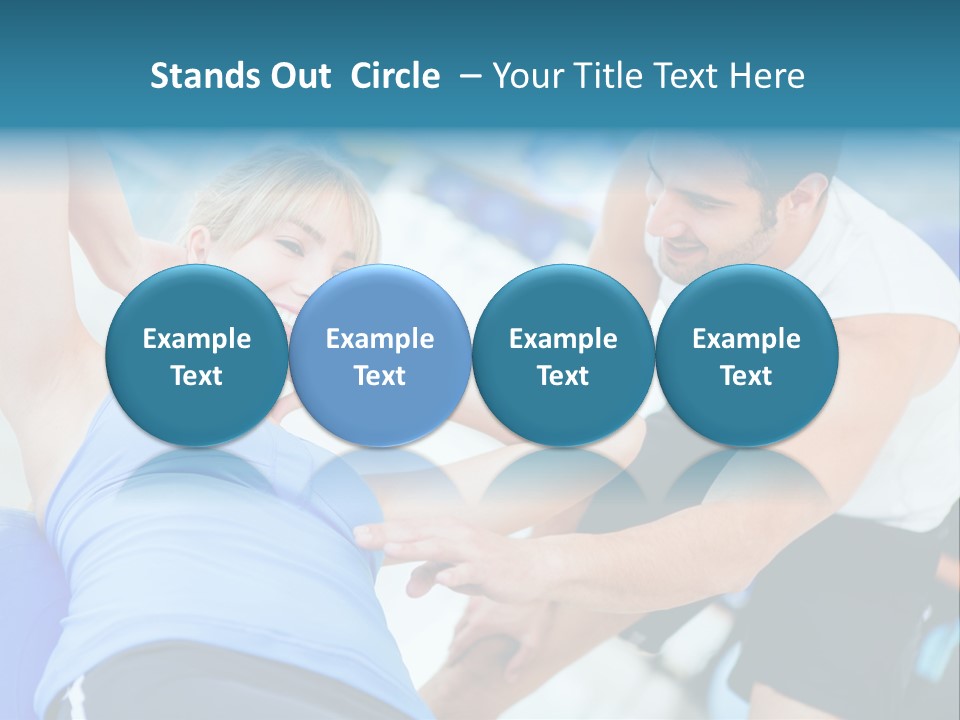 Couple Hispanic Abdominals PowerPoint Template