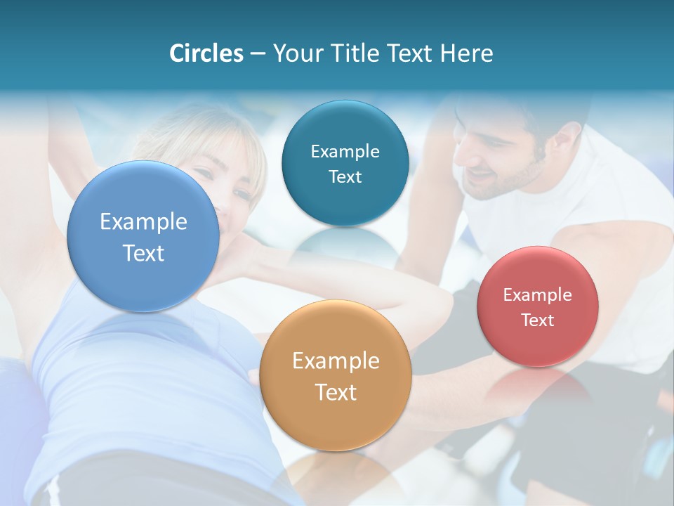 Couple Hispanic Abdominals PowerPoint Template