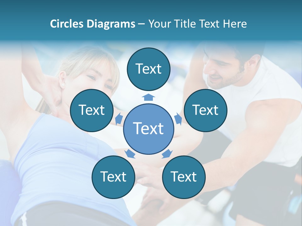 Couple Hispanic Abdominals PowerPoint Template