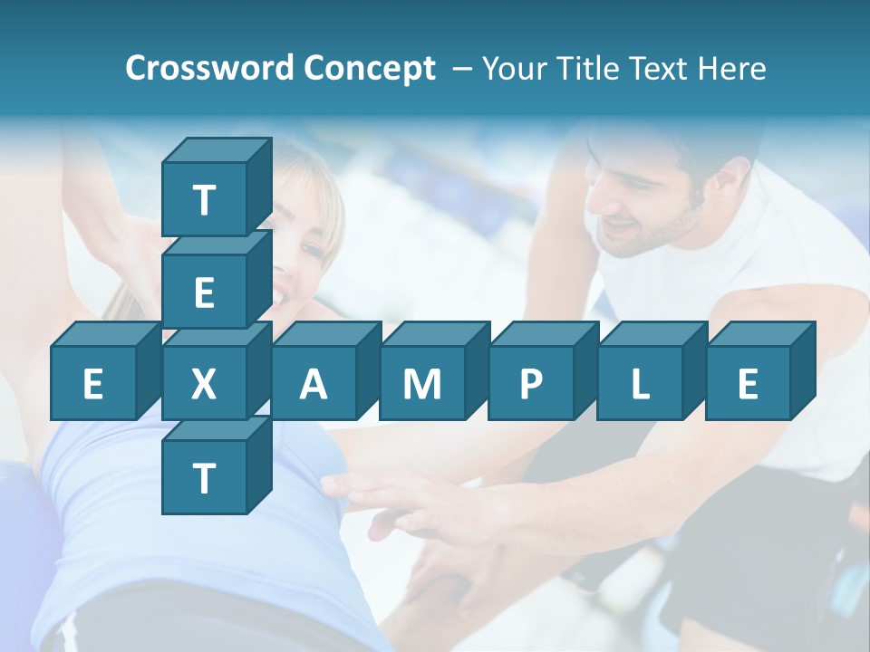 Couple Hispanic Abdominals PowerPoint Template