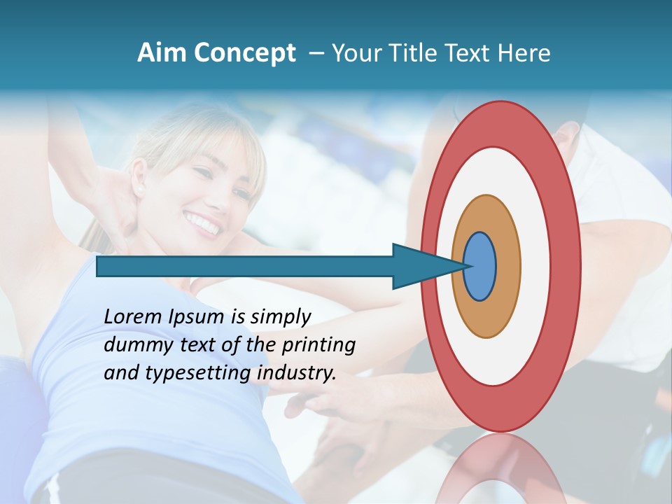 Couple Hispanic Abdominals PowerPoint Template