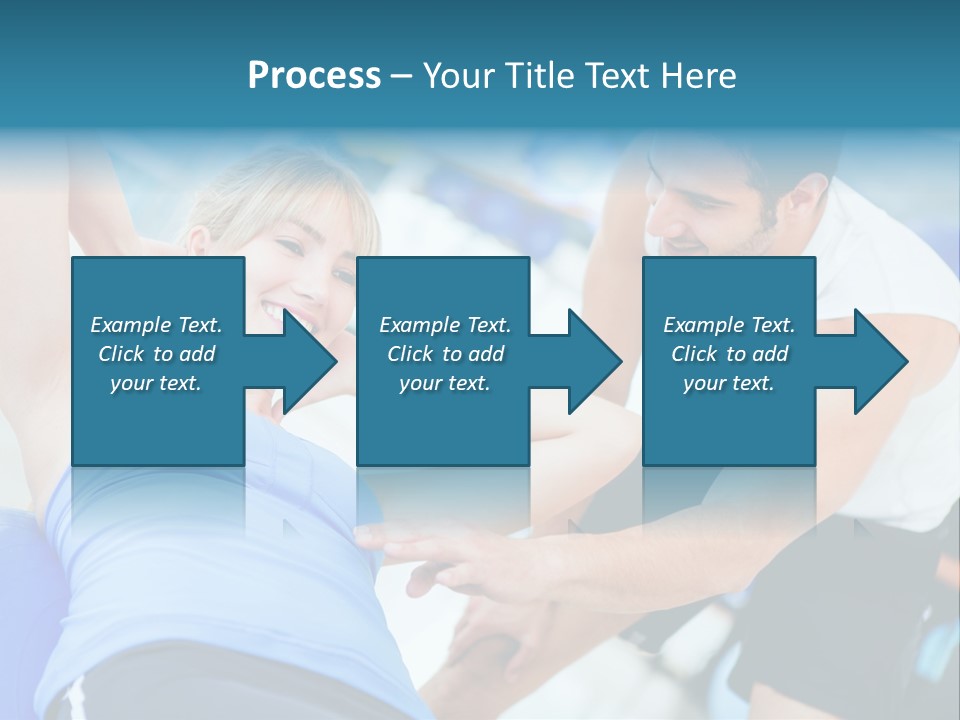 Couple Hispanic Abdominals PowerPoint Template