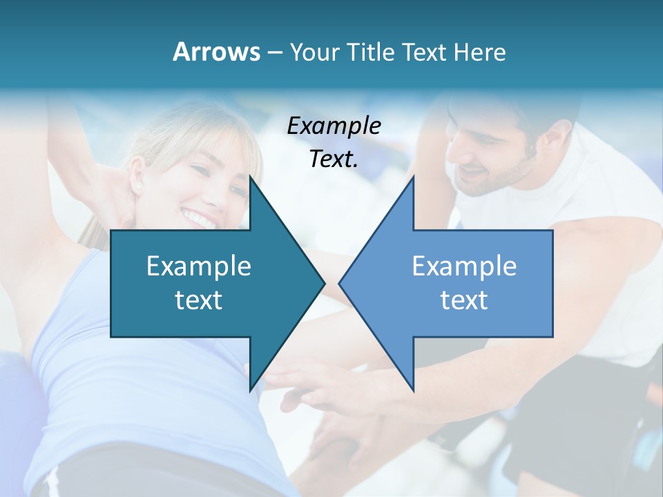 Couple Hispanic Abdominals PowerPoint Template