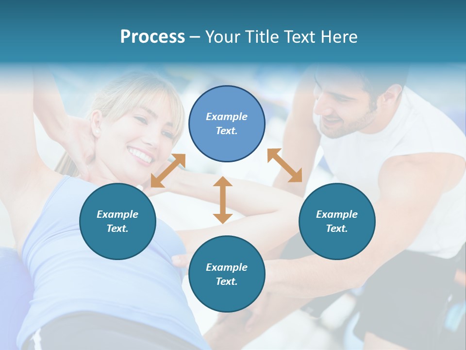 Couple Hispanic Abdominals PowerPoint Template