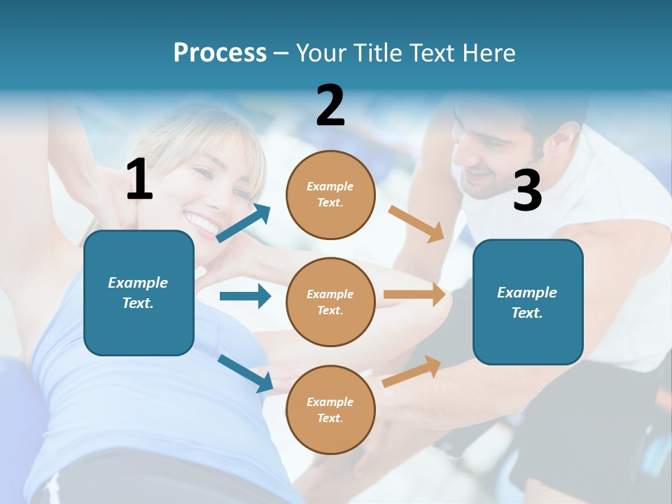 Couple Hispanic Abdominals PowerPoint Template