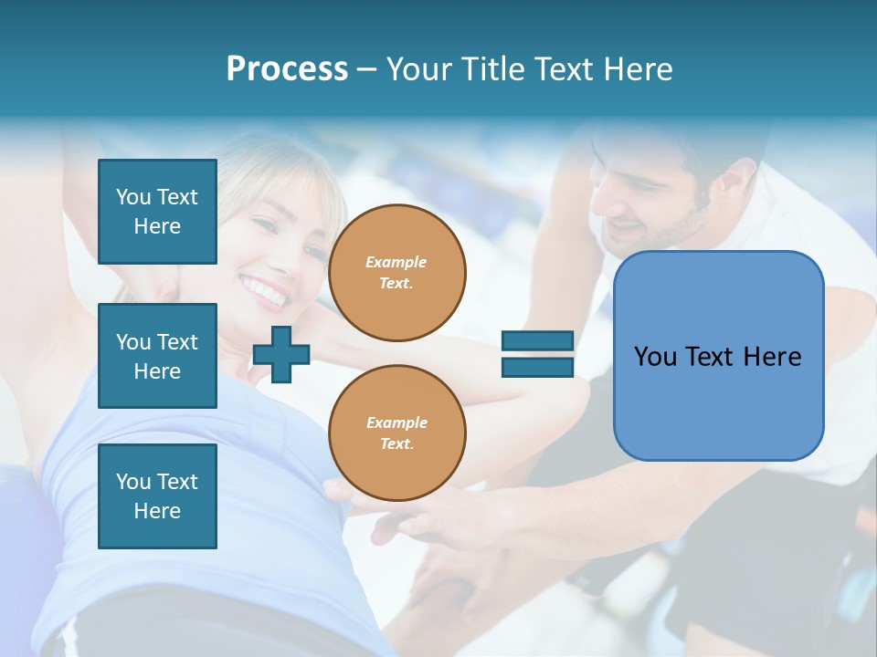 Couple Hispanic Abdominals PowerPoint Template