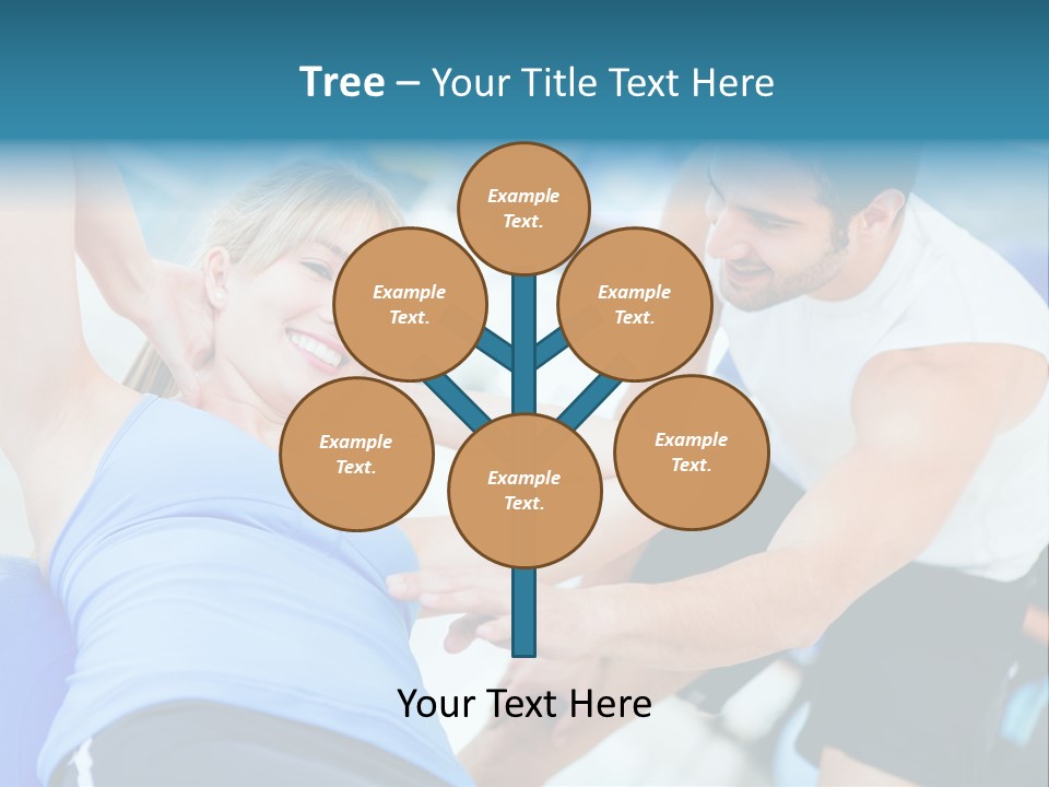 Couple Hispanic Abdominals PowerPoint Template