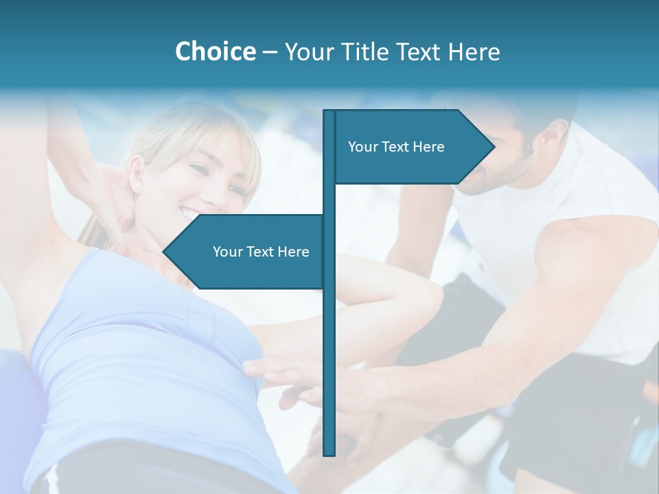 Couple Hispanic Abdominals PowerPoint Template