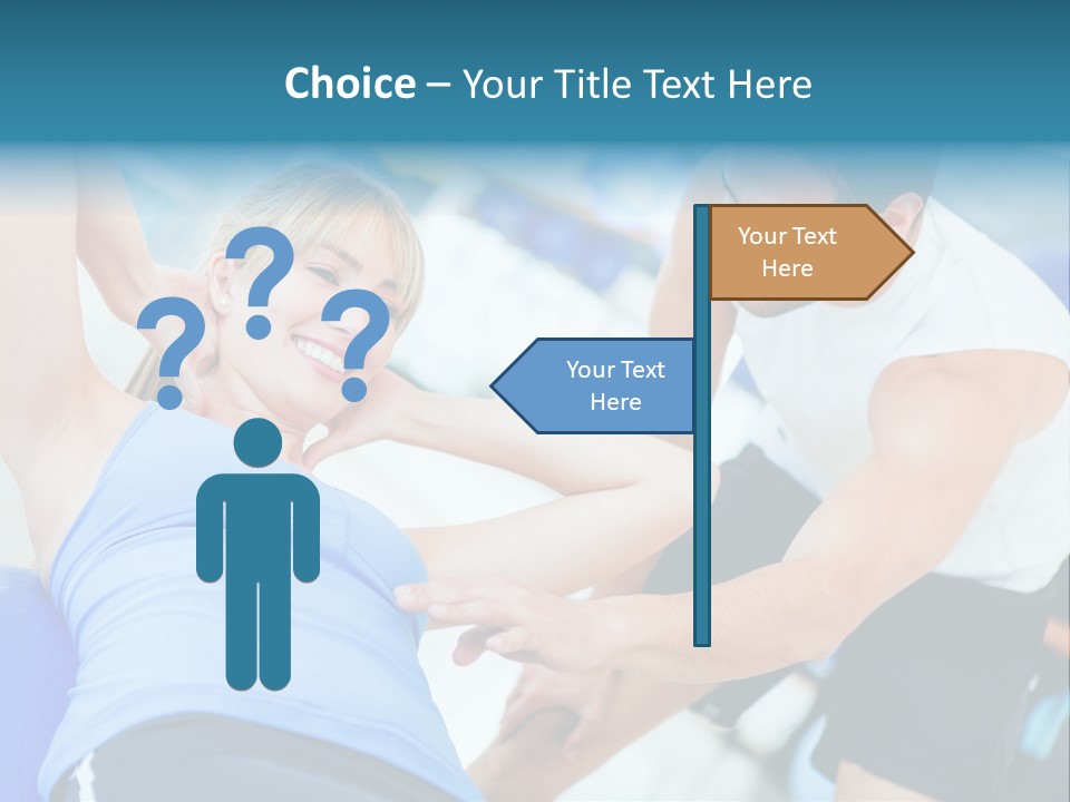 Couple Hispanic Abdominals PowerPoint Template