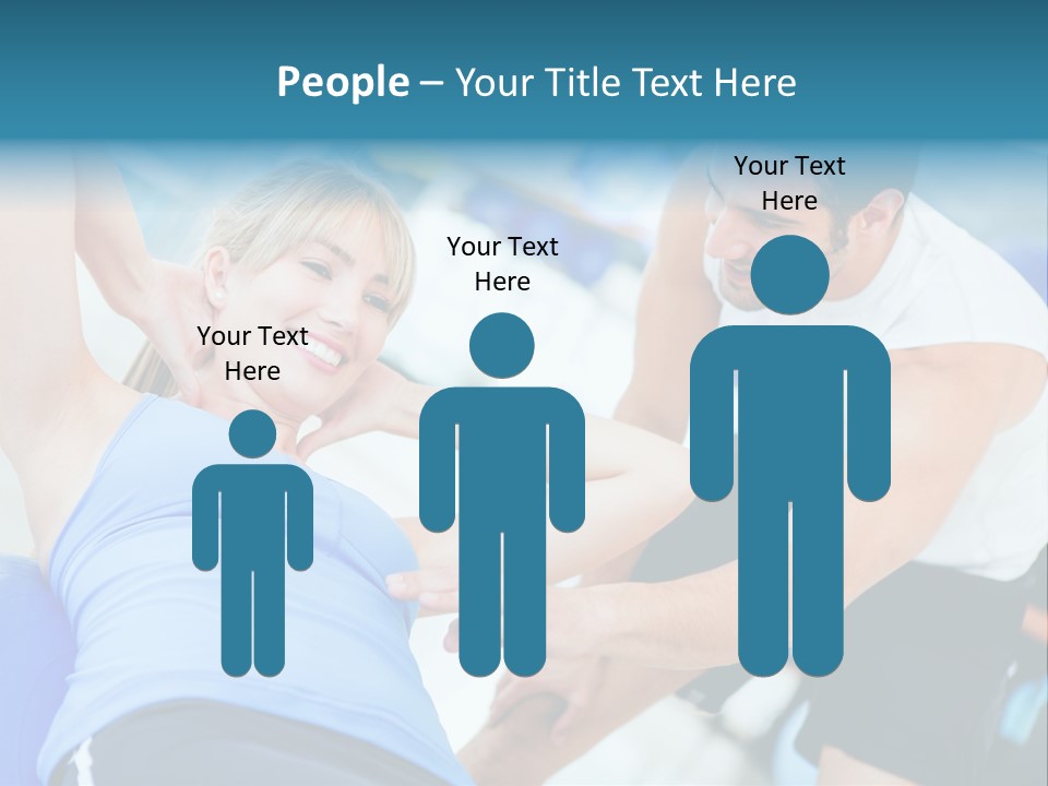 Couple Hispanic Abdominals PowerPoint Template