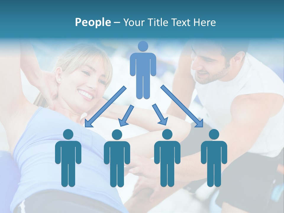 Couple Hispanic Abdominals PowerPoint Template