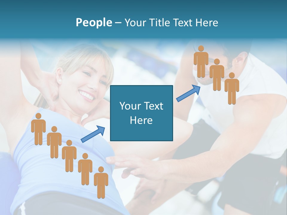 Couple Hispanic Abdominals PowerPoint Template