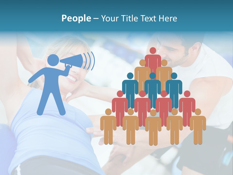 Couple Hispanic Abdominals PowerPoint Template