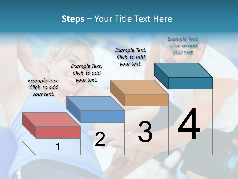 Couple Hispanic Abdominals PowerPoint Template