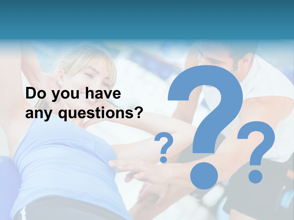 Couple Hispanic Abdominals PowerPoint Template