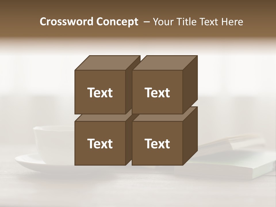 Furniture Tree Interior PowerPoint Template